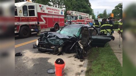 (Pleasant Valley Fire Department) WINCHESTER, CT (WFSB) Two people died and two others were hurt in a head-on collision on. . Fatal car accident springfield ma today